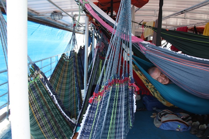 Redes no Barco Manaus a Belém