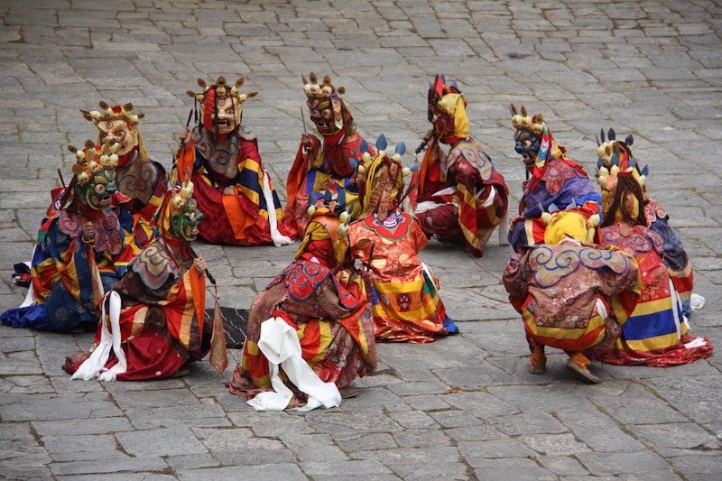 Ging-Tsholing Chham - Festival Paro Tshechu