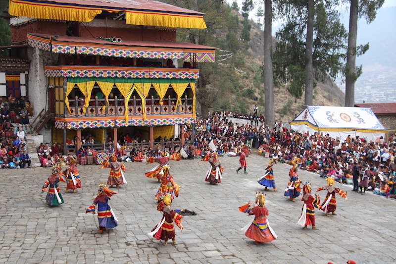 Ging-Tsholing Chham - Festival Paro Tshechu