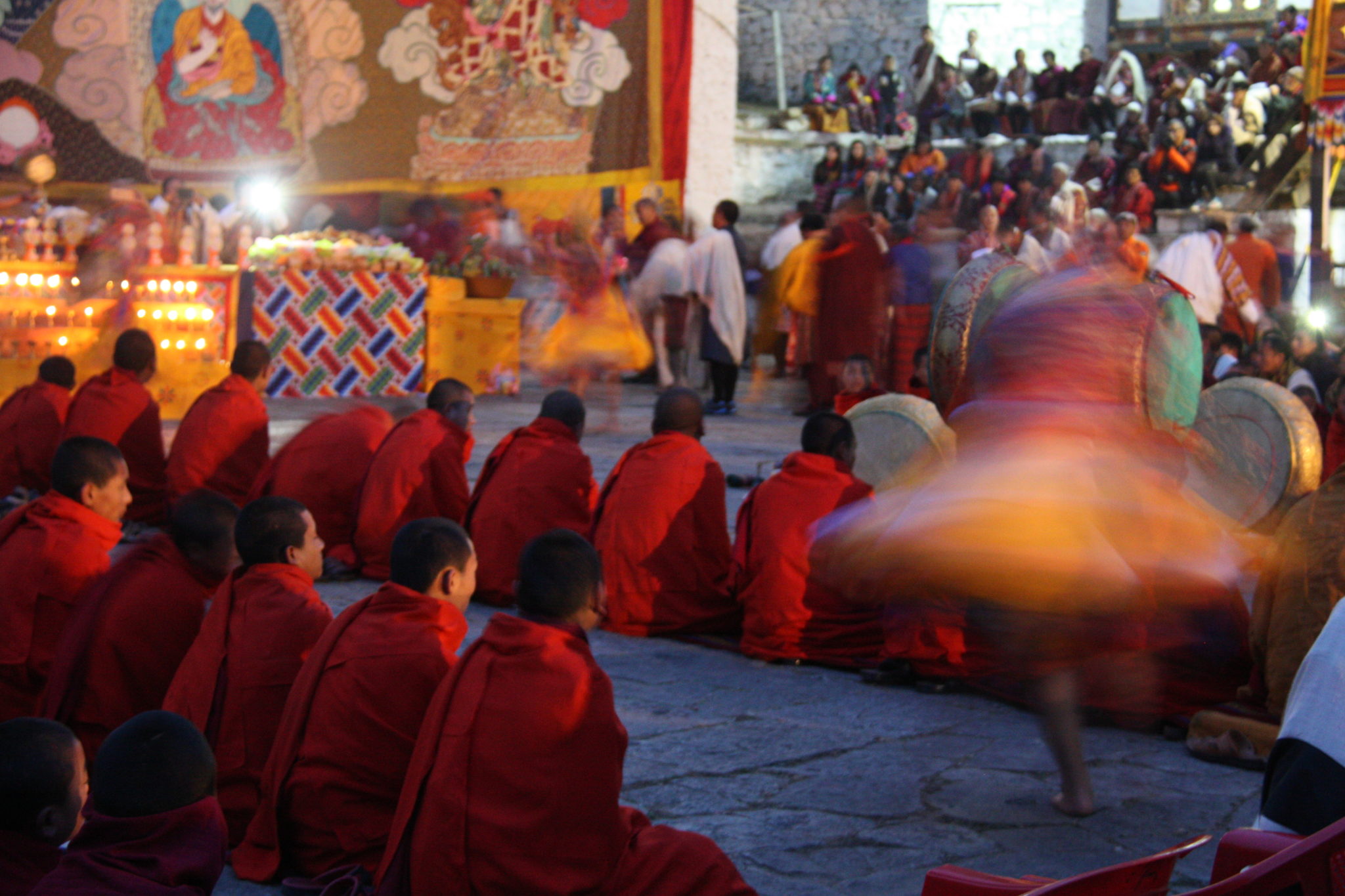 Purificação do Terreno - Festival Paro Tshechu