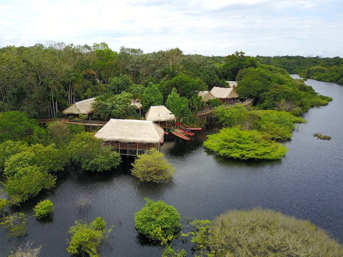 Vista aérea Tariri Amazon Lodge Vista aérea Tariri Amazon Lodge
