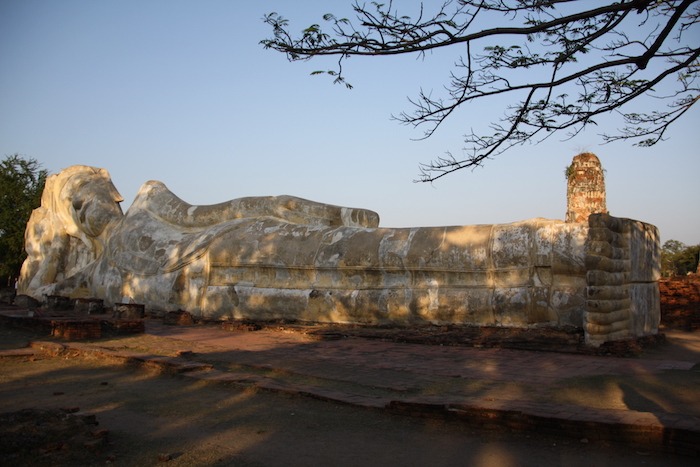 Buda reclinado Ayutthaya