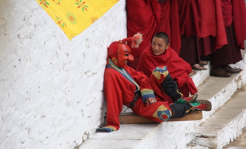 Atsara e Monge - Festival Paro Tshechu