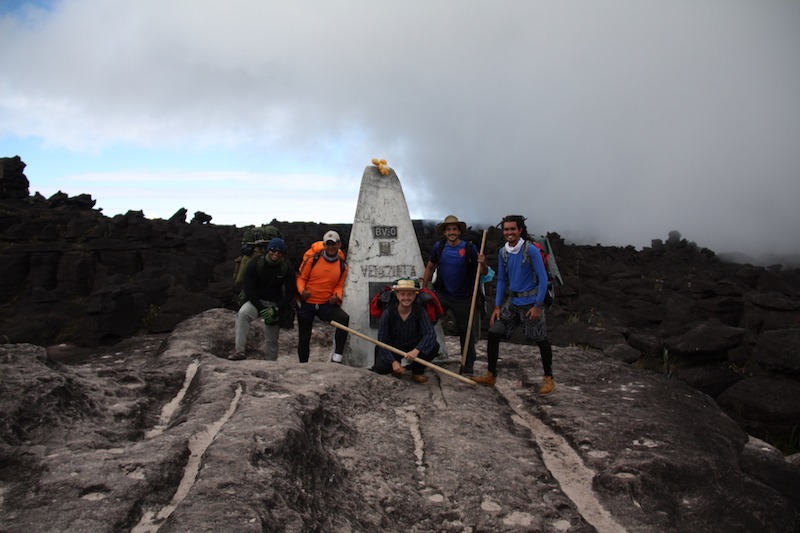 Triple border - Mount Roraima