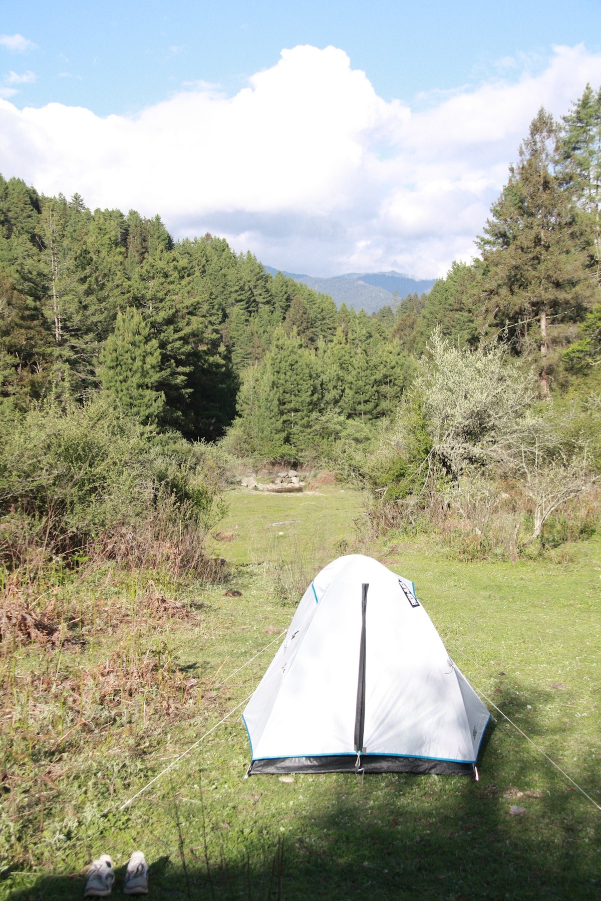 Trilhas no Butão: The Owl Trek - Acampamento do Moinho