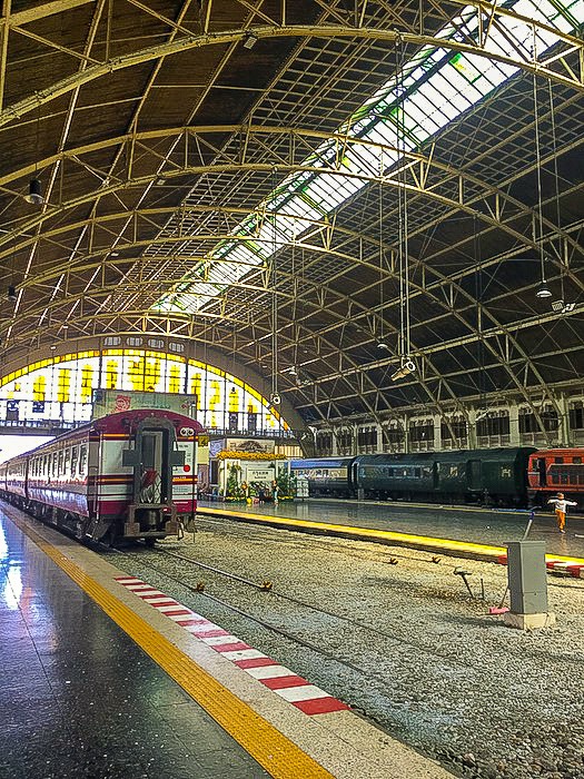 Trem para chegar no Camboja