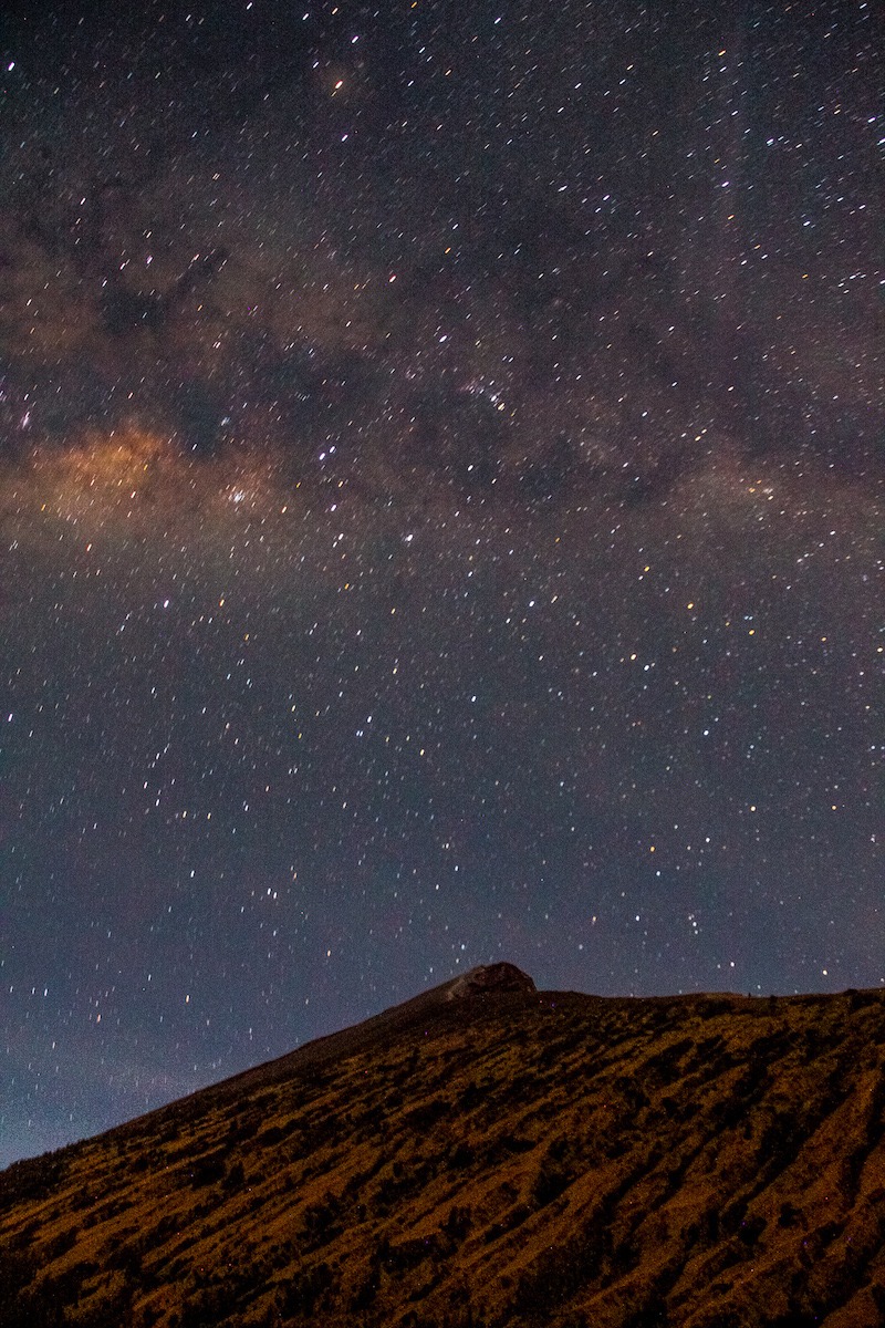 Via Lactea Monte Rinjani Via Lactea Monte Rinjani