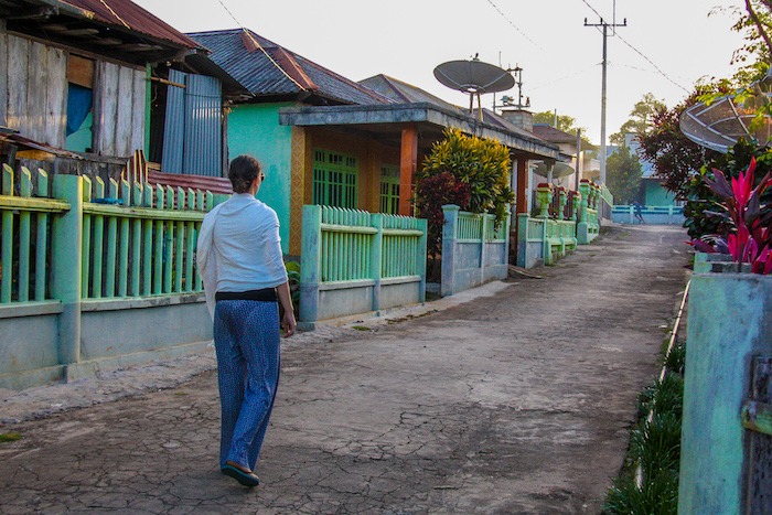 Vila local em Tomia Wakatobi Indonesia