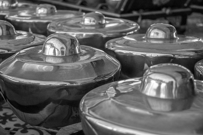 Gamelas em Yogyakarta