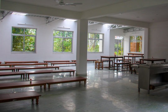 Estrutura de um ashram de yoga