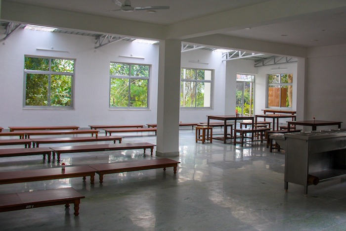 Estrutura de um ashram de yoga