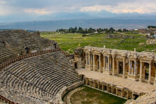 Ruínas de Hierápolis na Turquia