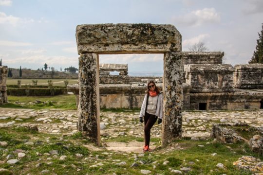 Ruínas de Hierápolis na Turquia