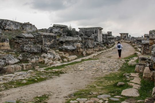 Ruínas de Hierápolis na Turquia