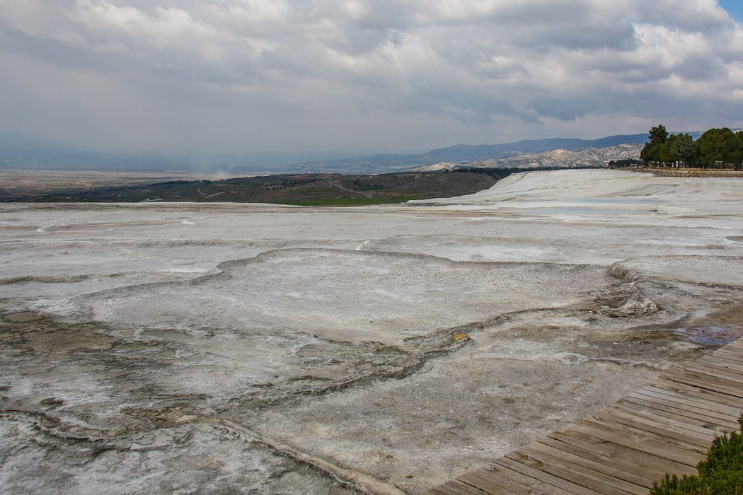 Piscinas vazias em Pamukkale