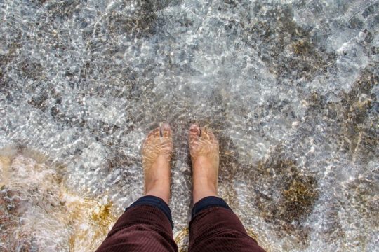 Piscinas termais de Pamukkale na Turquia