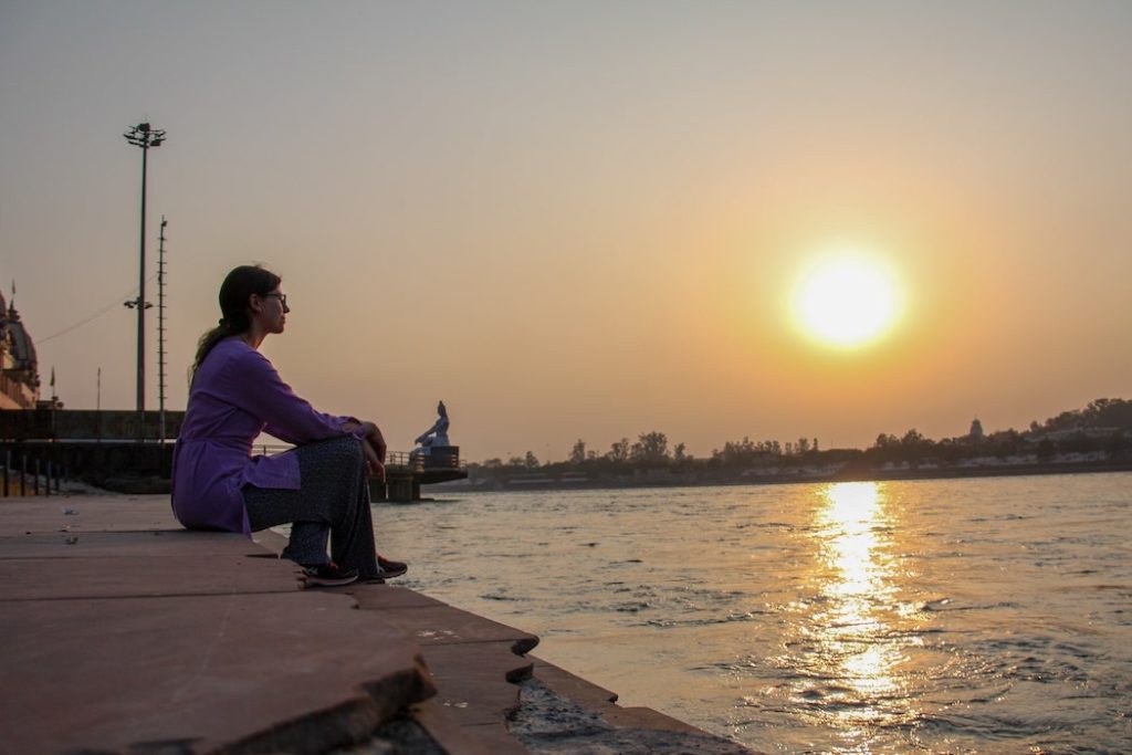 O que fazer em Rishikesh: Pôr do Sol