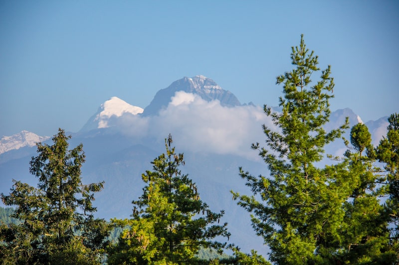 Curiosidades do Butão - A montanha mais sagrada do país, o Monte Jomolhari