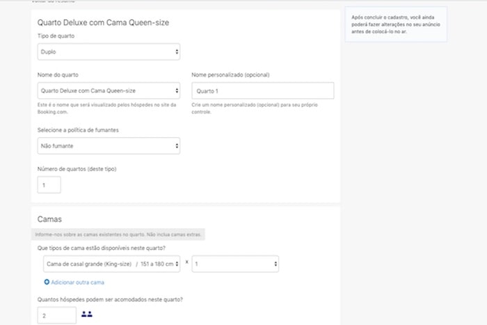 Como anunciar no Booking
