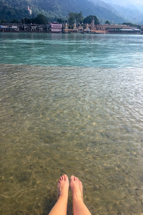 O que fazer em Rishikesh - Rio Ganges