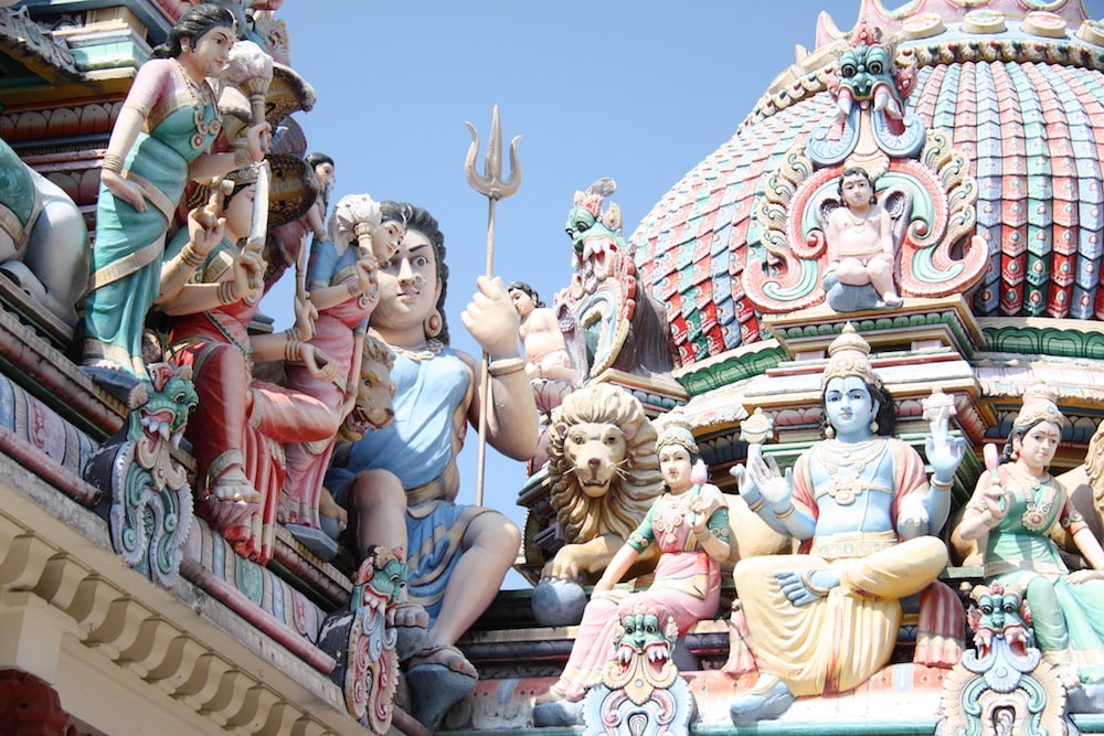 Templo Sri Mariamman o que fazer em Singapura