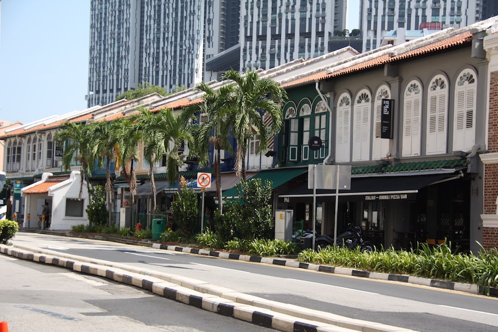 Casas Típicas de Singapura Antiga