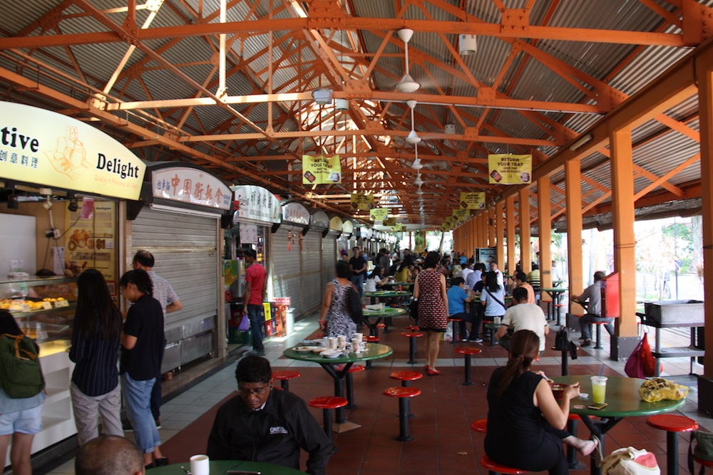 Hawker centres Singapura