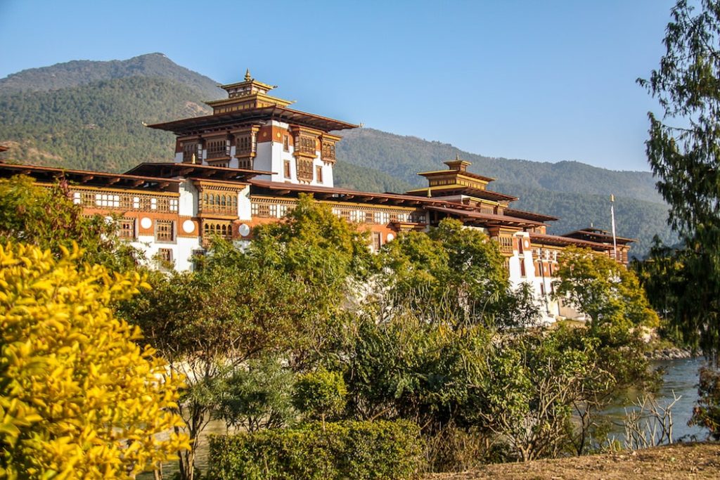 Punakha Dzong no Butão