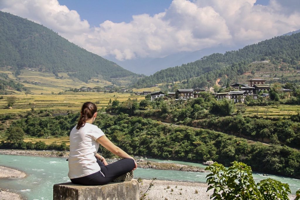 Fotos do Butao em Punakha