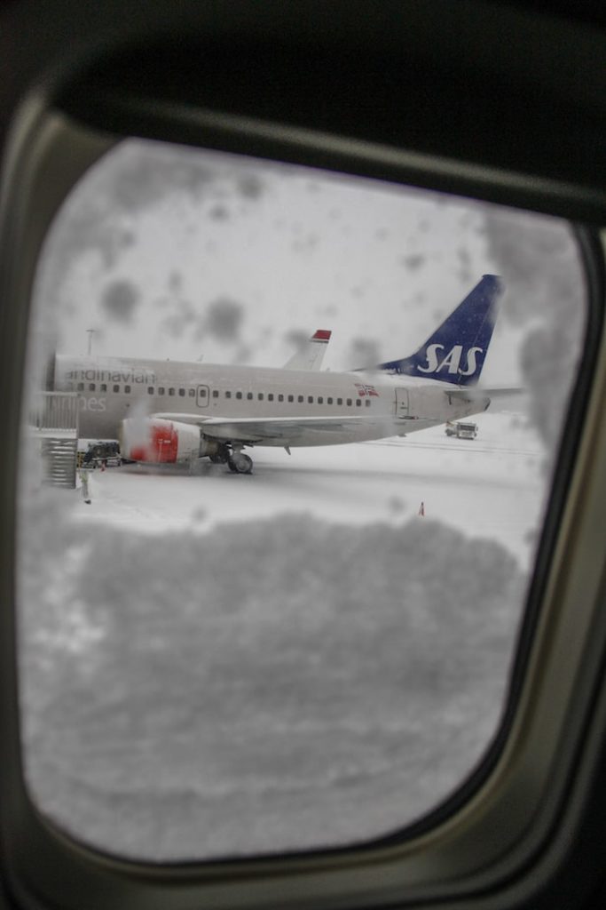 Avião congelado em Svalbard