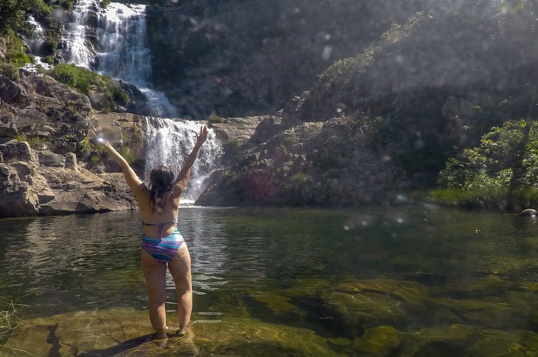 Cachoeira Candaru na Chapada dos Veadeiros
