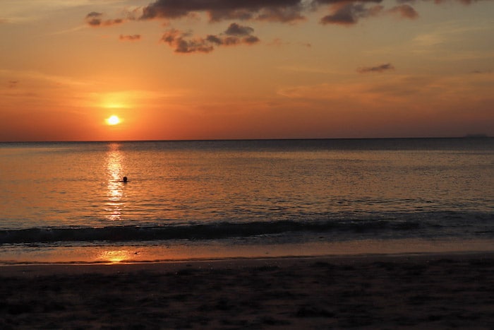 Por do sol em Koh Lanta
